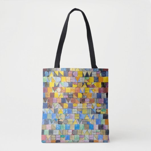 ABC (Alphabet), Paul Klee Tote Bag (Voorkant)