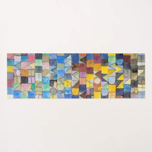 ABC (Alphabet), Paul Klee Yogamat (Achterkant (horizontaal))