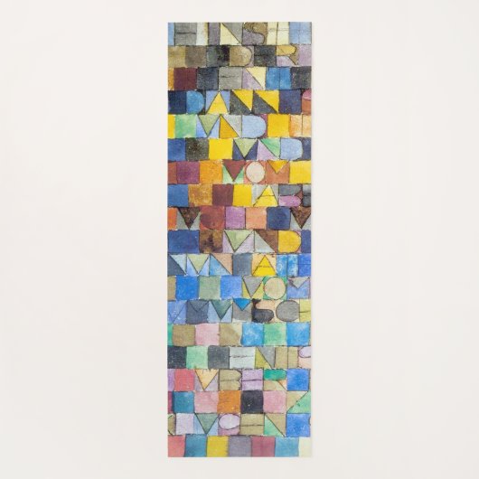 ABC (Alphabet), Paul Klee Yogamat (Achterkant)