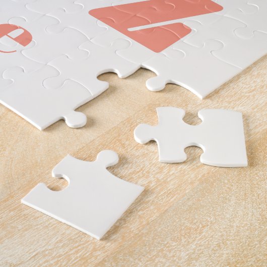 ABC Alphabet Persoonlijke naam Legpuzzel (Zijkant)