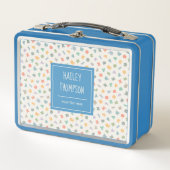 ABC Alphabet Persoonlijke naam Metal Lunchbox (Voorkant)