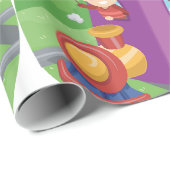 ABC Alphabet Train met Kinder Fun Educational Cadeaupapier (Rol Hoek)