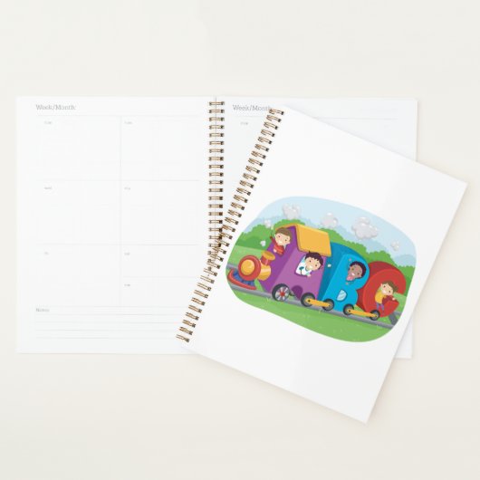 ABC Alphabet Train met Kinder Fun Educational Planner (Display)