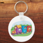 ABC Alphabet Train met Kinder Fun Educational Sleutelhanger (Voorkant)