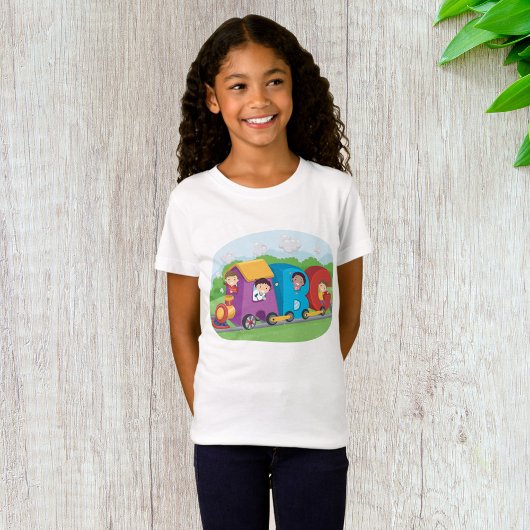 ABC Alphabet Train met Kinder Fun Educational T-shirt