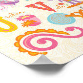 ABC Animal Alphabet Girl Nursery Print (Hoek)