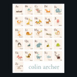 ABC Animal Nursery Print<br><div class="desc"></div>