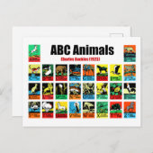 ABC Animals , Charles Buckles (1923) Briefkaart (Voorkant / Achterkant)