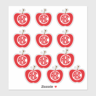 ABC Apple Stickers