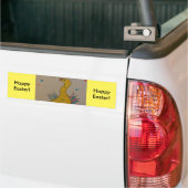 #ABC Art van kinderen, paascent Bumpersticker (Op Truck)