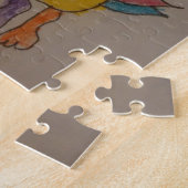 #ABC Art van kinderen, paascent Legpuzzel (Zijkant)