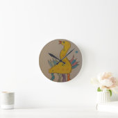#ABC Art van kinderen, paascent Ronde Klok (Huis)