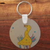 #ABC Art van kinderen, paascent Sleutelhanger (Voorkant)