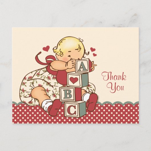 ABC BABY BRIEFKAART (Voorkant)