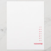 ABC "Baby groeit!" vliegenierster Flyer (Achterkant)