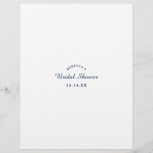 ABC Baby Naam Douche Spel (Achterkant)