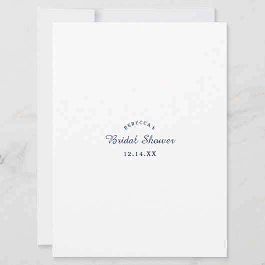 ABC Baby Naam Douche Spel Kaart (Achterkant)