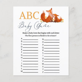 ABC-Baby shower