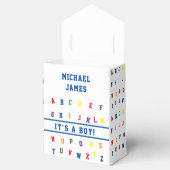 ABC-Baby shower Bedankdoosjes (Geopend)