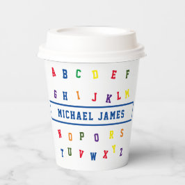 ABC Baby shower Papieren beker