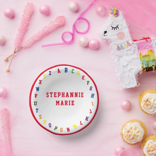 ABC-Baby shower Papieren Kommen (Feest)