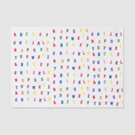 ABC Baby shower Tissue Paper Tissuepapier