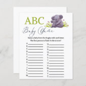 ABC-Baby showers (Voorkant / Achterkant)