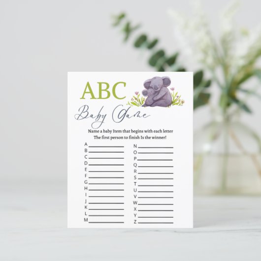 ABC-Baby showers (Staand voorkant)