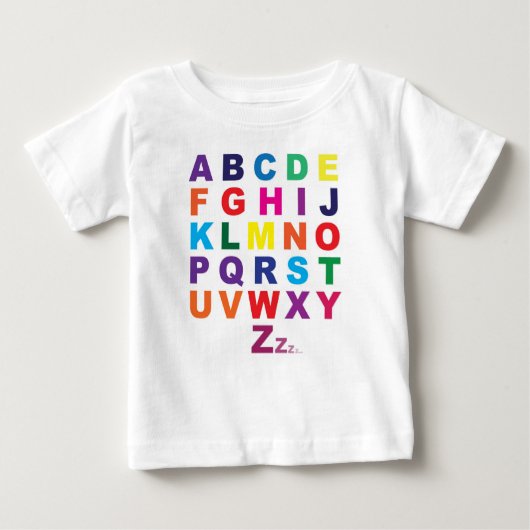 ABC Baby T-shirt (Voorkant)