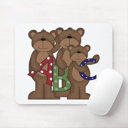 ABC-Beren Muismat (Met muis)