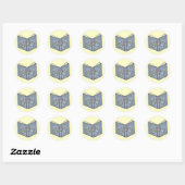 ABC Blocks Boek Leuke Stickers (Vel)