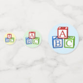 ABC-blokken Confetti (Voorkanten)