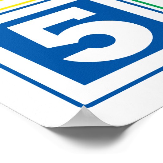 ABC-blokken Poster (Hoek)