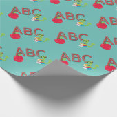 ABC-boekworm Cadeaupapier (Hoek)