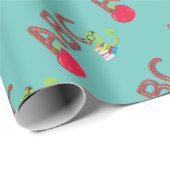 ABC-boekworm Cadeaupapier (Rol Hoek)