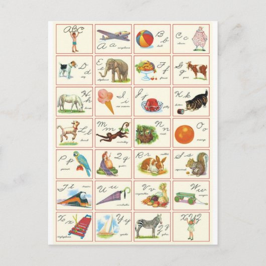 ABC BRIEFKAART (Voorkant)