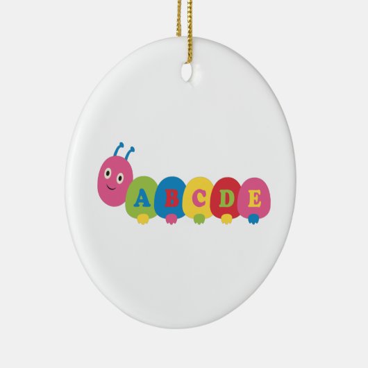 ABC Caterpijler Keramisch Ornament (Rechts)