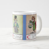 ABC Cats door Louis Wain Grote Koffiekop (Voorkant rechts)