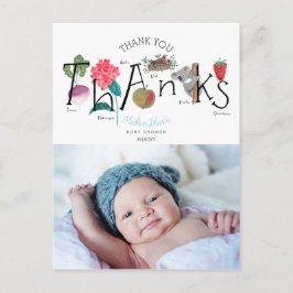 ABC | Dank u wel | Foto-Briefkaart Briefkaart