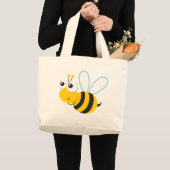 ABC-dieren Betty Bee Grote Tote Bag (Voorkant (product))