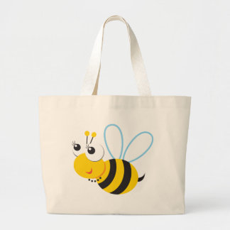 ABC-dieren Betty Bee Grote Tote Bag