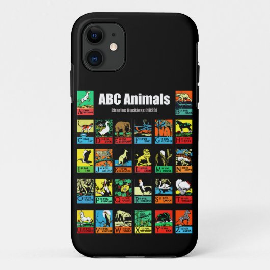 ABC Dieren, Charles Buckles (1923) Case-Mate iPhone Case (Achterkant)