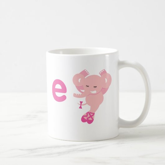 ABC-dieren - Ellie Elephant Koffiemok (Rechts)