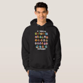 ABC-dieren identificeren een Z-type dierentuin Hoodie (Voorkant volledig)