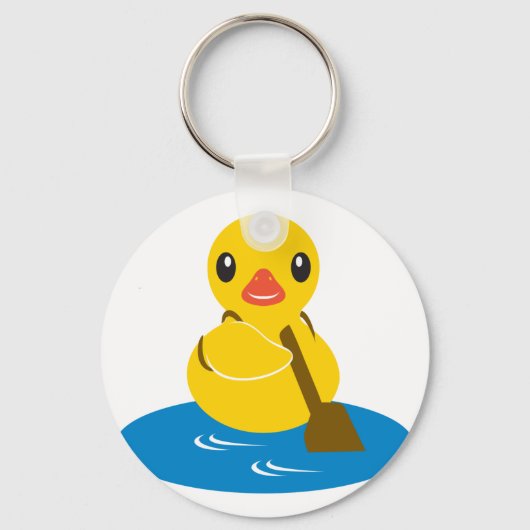 ABC-dieren - Paddle Duck Sleutelhanger (Voorkant)