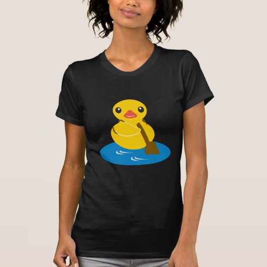 ABC-dieren - Paddle Duck T-shirt (Voorkant)