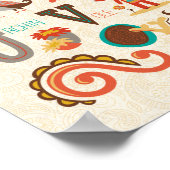 ABC Dierenalfabet Jongens Nursery Print (Hoek)