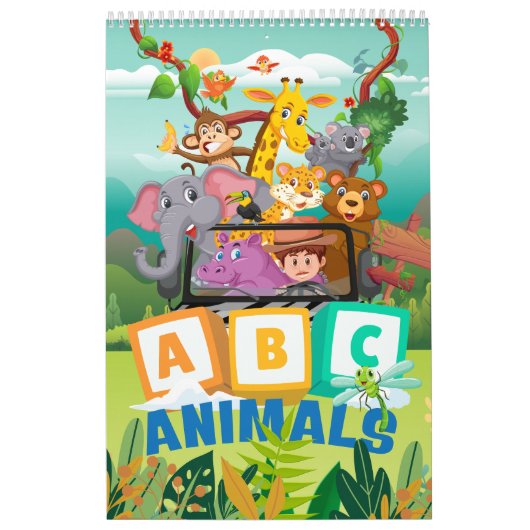 ABC Dierenkalender Kalender (Hoes)