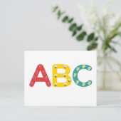 ABC door PaddleDuck Briefkaart (Staand voorkant)