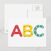 ABC door PaddleDuck Briefkaart (Voorkant / Achterkant)